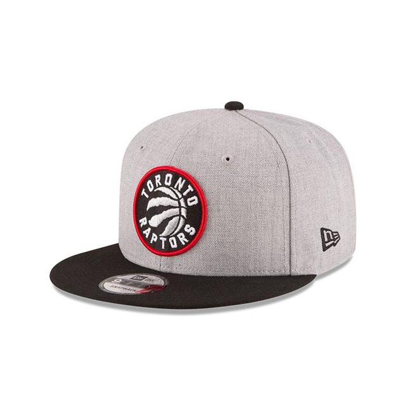 NBA Toronto Raptors 2tone 9Fifty Snapback (MDA1537) - Grey New Era Caps